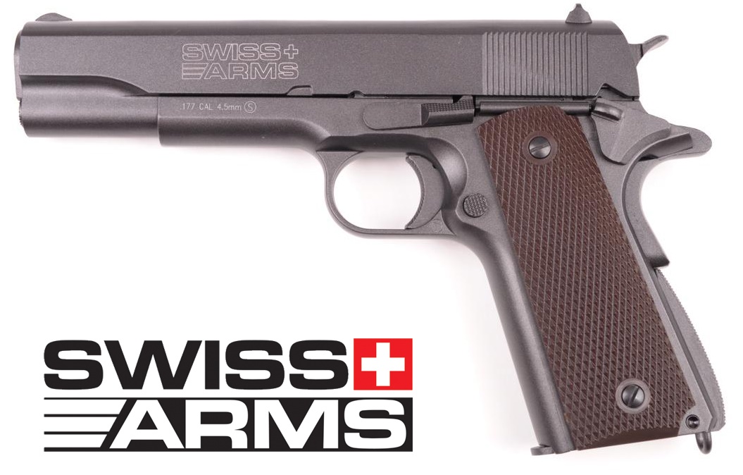 Swiss Arms SA P1911 CO2  full metal Scarrellante